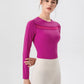 Round Neck Long Sleeve Active T-Shirt - Farnelli