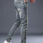 Men's Distressed Slim Fit Jeans - Farnelli