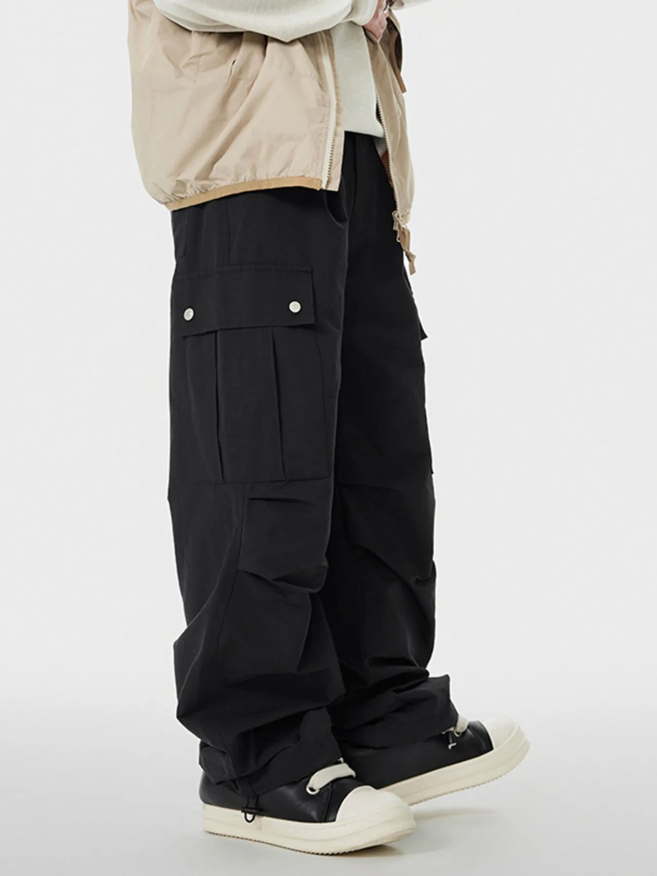 Men's Wide Leg Cargo Pants - Farnelli