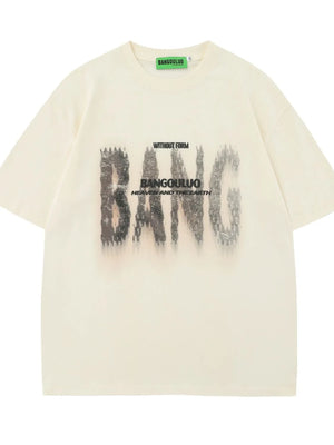 Men's Graphic Round Neck Oversized T-Shirt - Farnelli