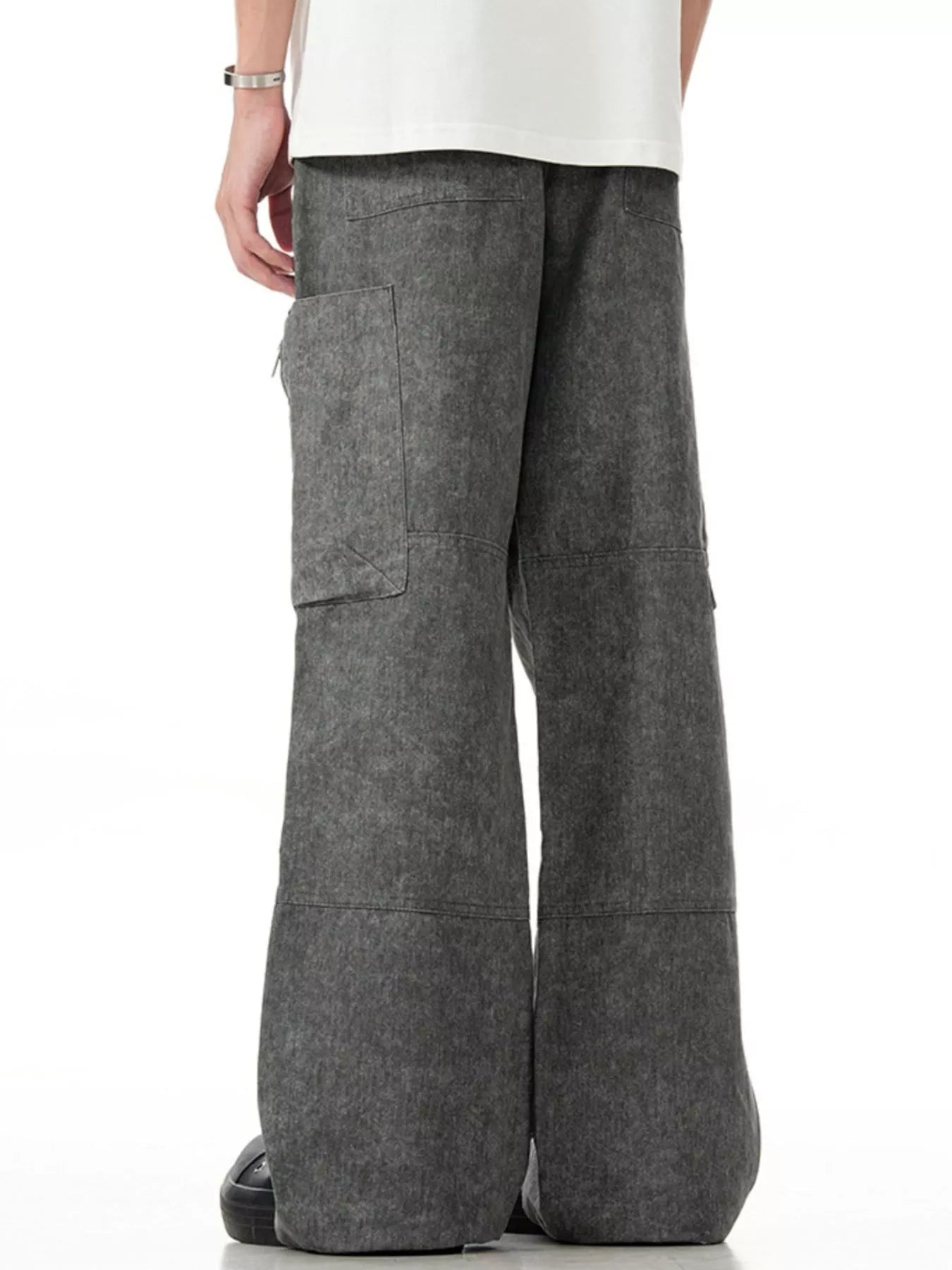 Men's Wide Leg Cargo Pants - Farnelli