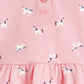 Children's Button Detail Short Sleeve Dress - Farnelli