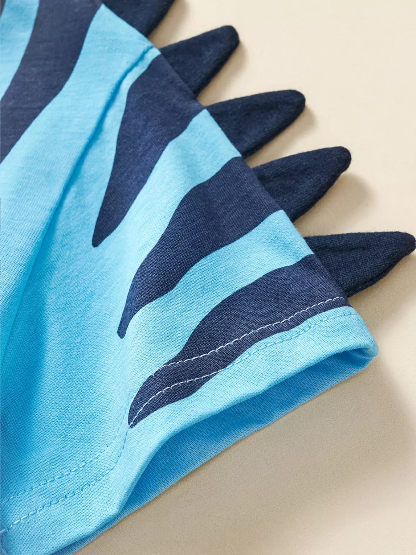 Children's Dinosaur Round Neck Top and Shorts Set - Farnelli