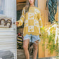 And The Why Checkerboard Sweater with Yin Yang Pattern - Farnelli