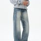 Men's Wash Wide Leg Jeans - Farnelli