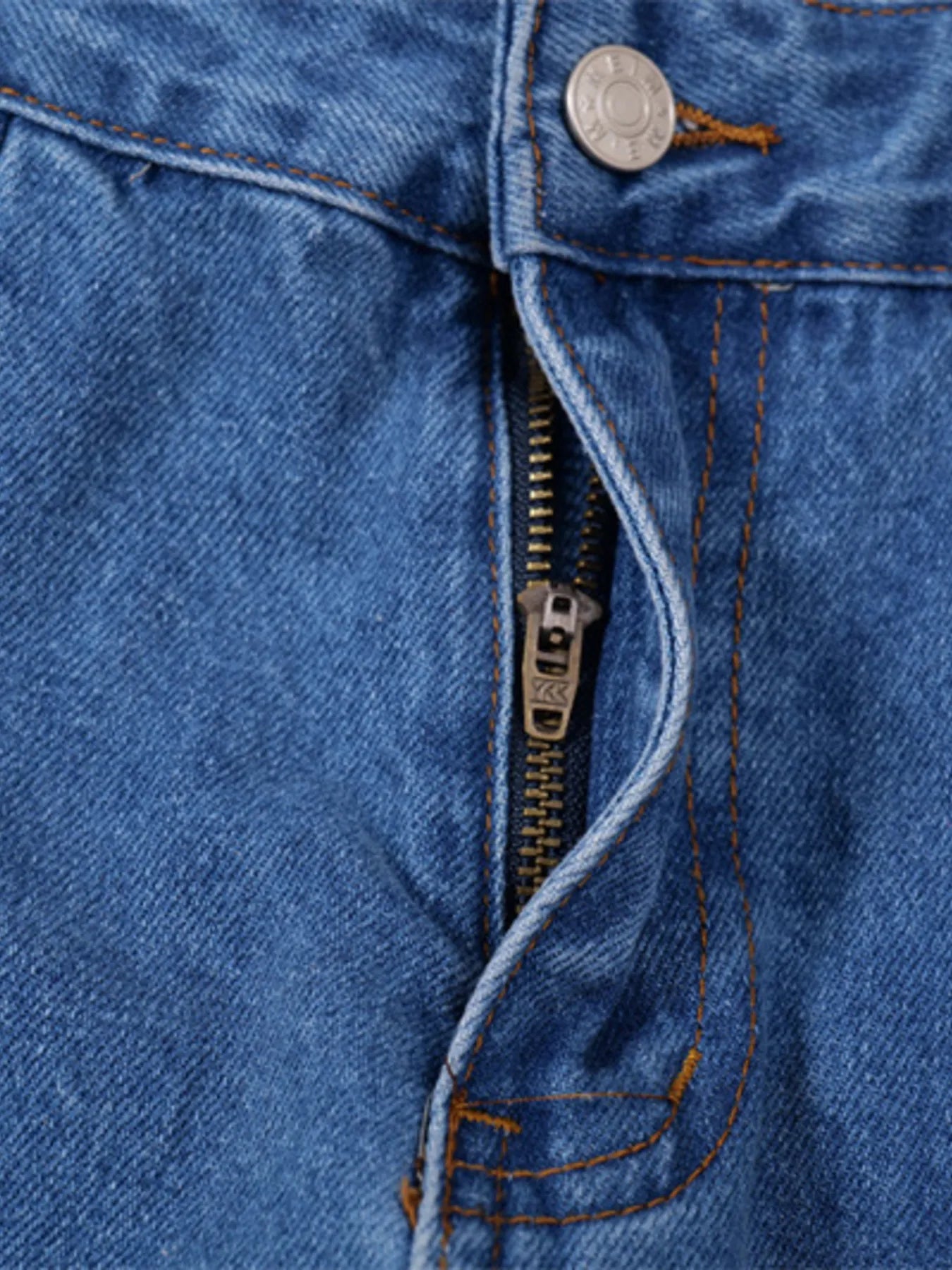 Men's Wide Leg Cargo Jeans - Farnelli