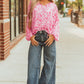 Adalyn Floral Puff Sleeve Lightweight Blouse - Farnelli