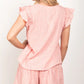 VERY J Ruffle Cap Sleeve Top & Shorts Set - Farnelli