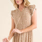 And The Why Boho Printed Tiered Maxi Dress - Farnelli