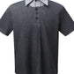 Men's Button Detail Short Sleeve Polo - Farnelli