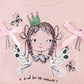 Children's Short Sleeve Tulle Layered Dress - Farnelli