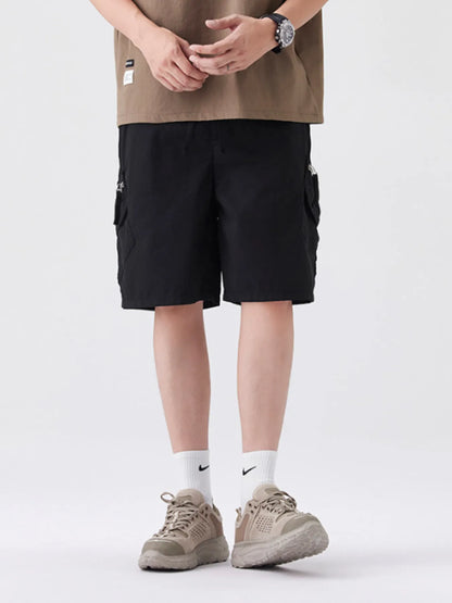 Men's Full Size Wide Leg Cargo Shorts Plus Size - Farnelli