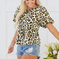 Catherine Bubble Sleeve Peplum Blouse - Farnelli