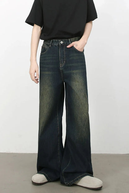 Men's Wide Leg Jeans - Farnelli