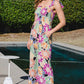ODDI Full Size Floral Sleeveless Wide Leg Jumpsuit - Farnelli