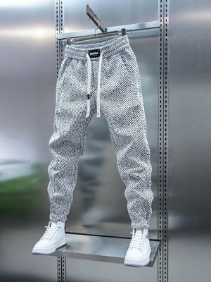Men's Plus Size Casual Drawstring Joggers - Farnelli