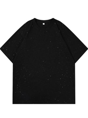 Men's Plus Size Round Neck Short Sleeve T-Shirt - Farnelli