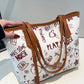 Graffiti Print Casual Tote Bag - Farnelli
