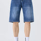 Men's Washed Loose Fit Denim Shorts - Farnelli