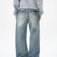 Men's Wash Wide Leg Jeans - Farnelli