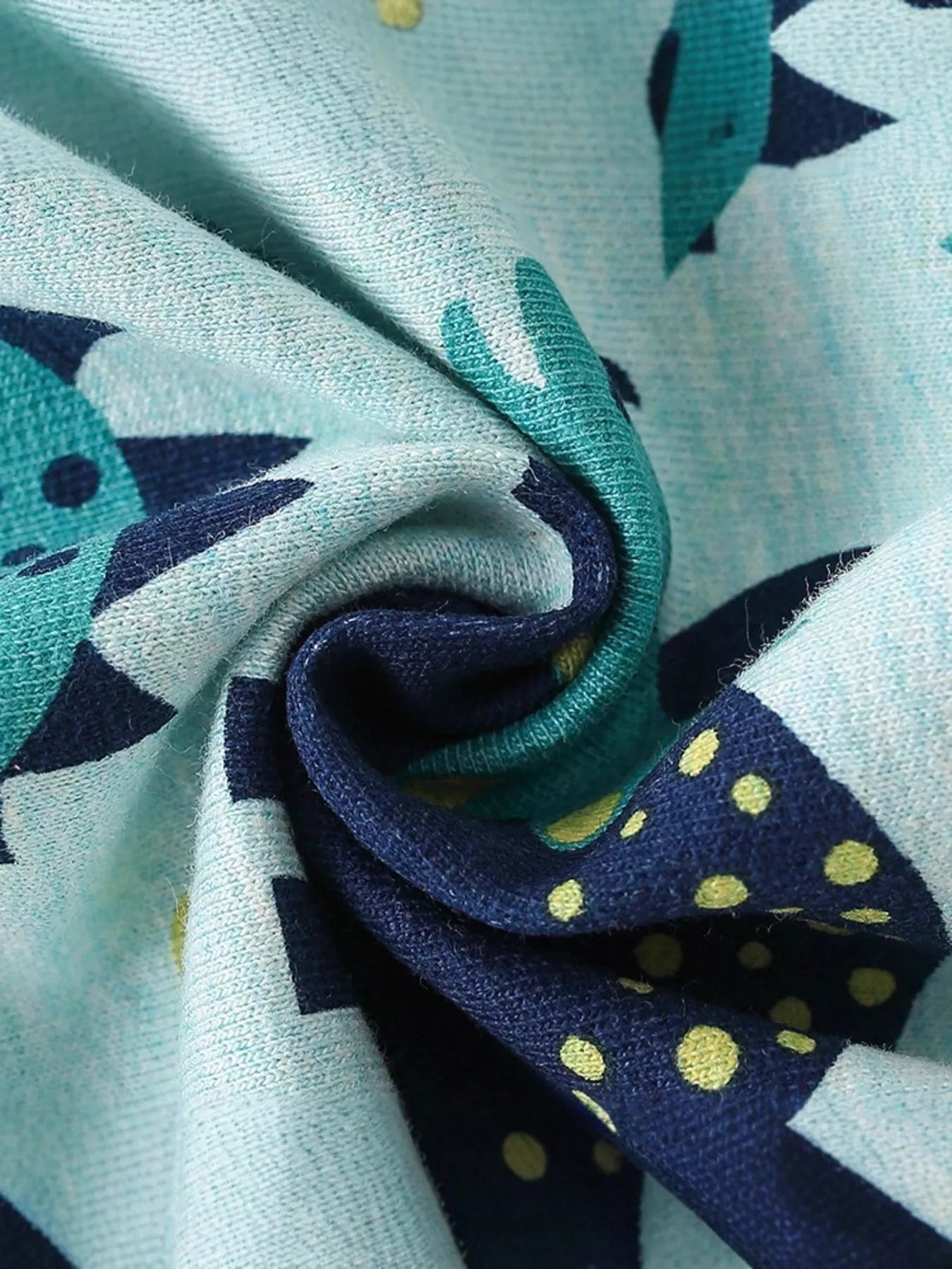 Children's Dinosaur Print Crew Neck Casual Sweatshirt - Farnelli