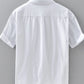 Men's Plus Size Button Up Short Sleeve Shirt - Farnelli