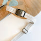 Silver GUARDIAN belt bag by Carry Courage with adjustable strap and compact zippered design