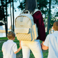 The Daphne Diaper Bag - Sandstone