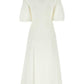 Kenzo Women White Broderie Anglaise Dress