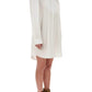 Maison Margiela Women White Poplin Shirt Mini Dress
