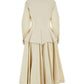 Bottega Veneta Women Sand Cotton Blend Shirt Dress