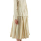 Bottega Veneta Women Sand Cotton Blend Shirt Dress