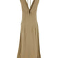 Bottega Veneta Women Cappuccino Cotton Blend Dress