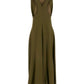 Fendi Women Olive Green Sable Dress