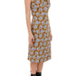 Versace Women Printed Stretch Crepe One-Shoulder Dress