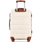 HouseOfZazla premium ABS hardshell hard case luggage set with lightweight durable design
