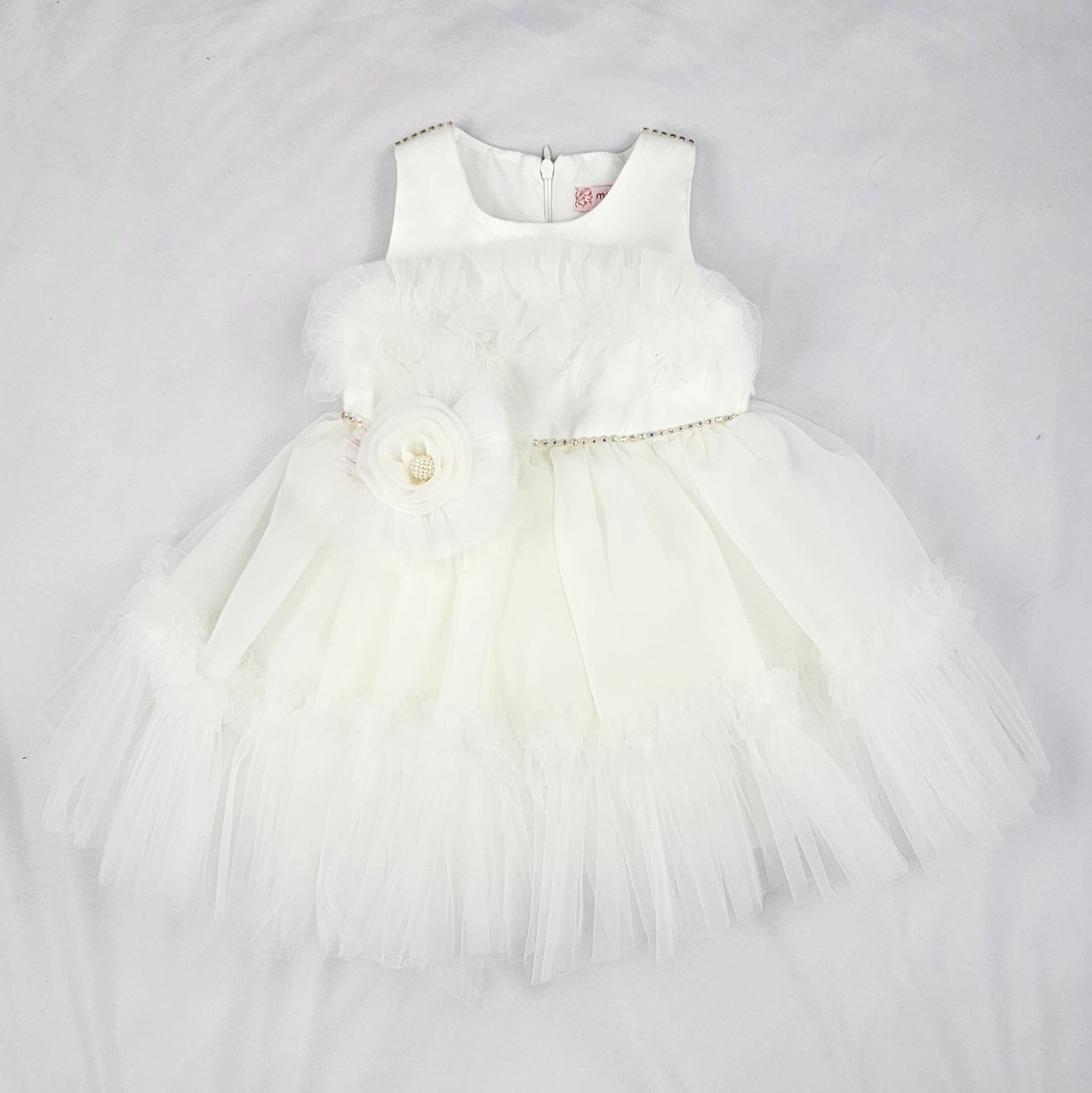 Petite Petal Girls Formal Dress-0