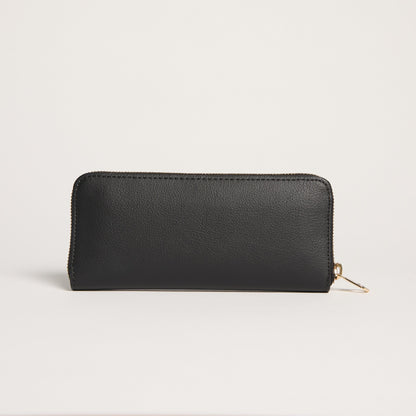 Gala Long Wallet (Black / Lipstick Red)