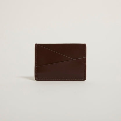 Pineapple Puzzle Cardholder (Dark Brown)