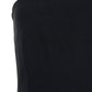 Solace London Women 'Anderson' Black Long Dress With Bare Shoulder And Back Slit In Twill Woman