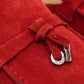 Como Suede Mules in Red