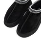 Black Alaska Shearling Slippers boots by Alaska® Outerwear Company, featuring cozy shearling lining and durable outdoor design.