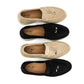 Torino Suede Loafers in Black