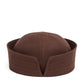 Sailor Linen Hat in Chocolate