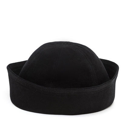 Sailor Cotton Hat in Black