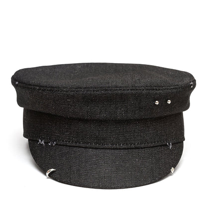 Pierced Baker Boy Hat