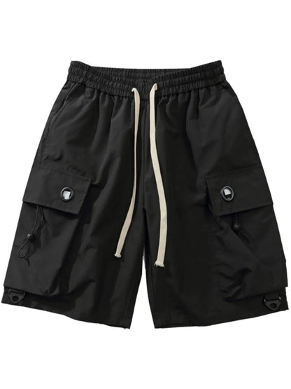 Men's Casual Drawstring Cargo Shorts - Farnelli