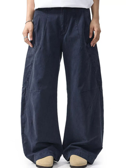 Men's Wide Leg Cargo Pants - Farnelli