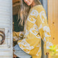 And The Why Checkerboard Sweater with Yin Yang Pattern - Farnelli