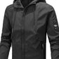 Men's Plus Size Hooded Windproof Casual Jacket - Farnelli